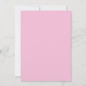 De kunst van het roze cadeauverpakking kaart (Achterkant)