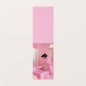 De Kunst van het Roze Inpakken van Cadeaus Kaart (Buitenkant ongevouwen)