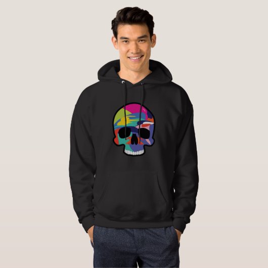 De kunst van het skelet hoodie (Voorkant volledig)
