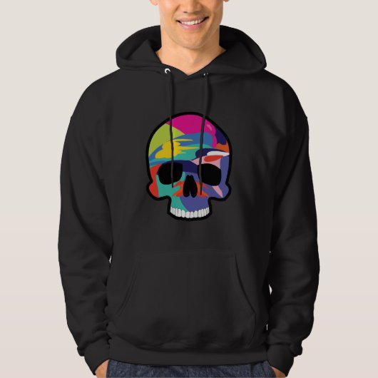 De kunst van het skelet hoodie (Voorkant)