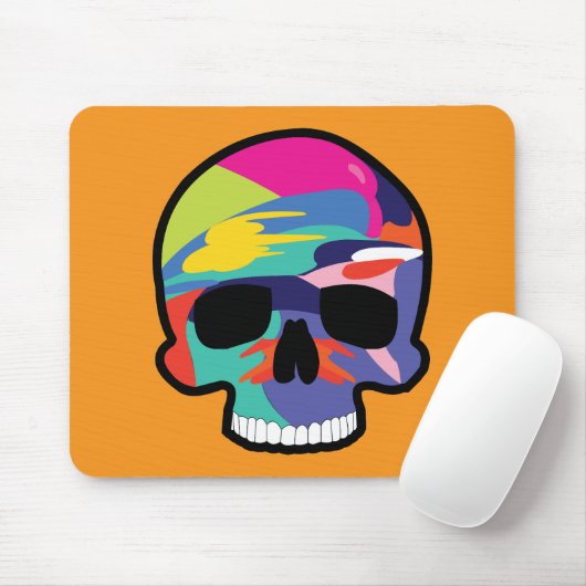 De kunst van het skelet muismat (Met muis)