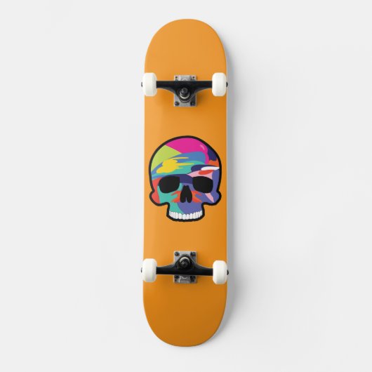 De kunst van het skelet persoonlijk skateboard (Voorkant)
