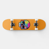 De kunst van het skelet persoonlijk skateboard (Horizontaal)