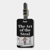 De kunst van het Steal Trump Bagagelabel (Voorkant verticaal)