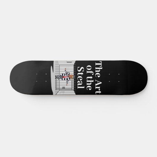 De kunst van het Steal Trump Skateboard (Horizontaal)