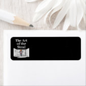 De kunst van het stelen Trump Return Address Label (Insitu)