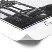 De kunst van het stoppen-Lijst-werk-breien Poster (Hoek)