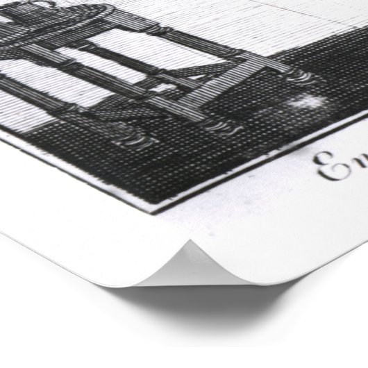 De kunst van het stoppen-Lijst-werk-breien Poster (Hoek)