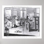 De kunst van het stoppen-Lijst-werk-breien Poster (Voorkant)