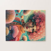 De kunst van het surrealisme in het geraffineerde legpuzzel (Horizontaal)