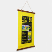 De kunst van het uitstellen - Mañana Hangend Wandkleed (Gebogen)