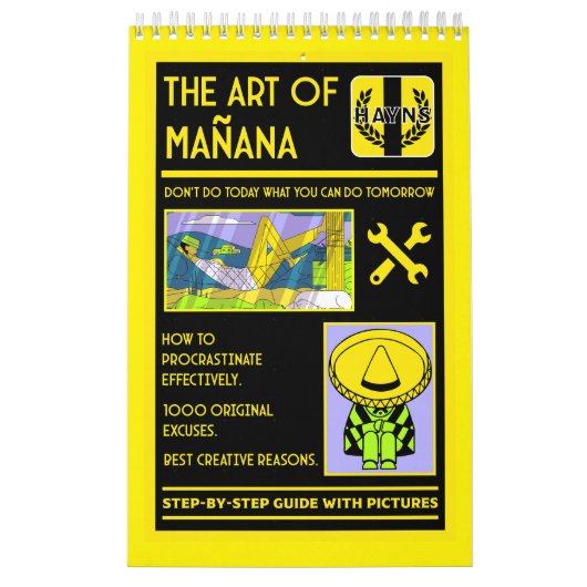 De kunst van het uitstellen - Mañana Kalender (Hoes)