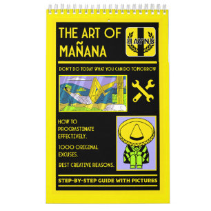 De kunst van het uitstellen - Mañana Kalender