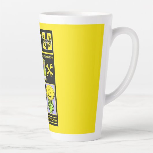 De kunst van het uitstellen - Mañana Latte Mok (Rechts)