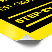 De kunst van het uitstellen - Mañana Perfect Poster (Hoek)