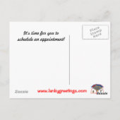 De kunst van het verhaal van de patiënt en het deb briefkaart (Achterkant)