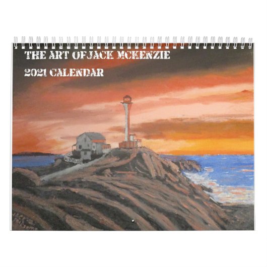 De kunst van Jack Mckenze 2021 Kalender (Hoes)