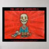 De kunst van Jeannette L Herrera Poster (Voorkant)