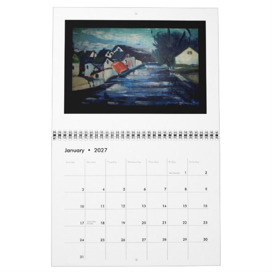 De kunst van Johnny E.SJ. Otilano Kalender (Jan 2027)