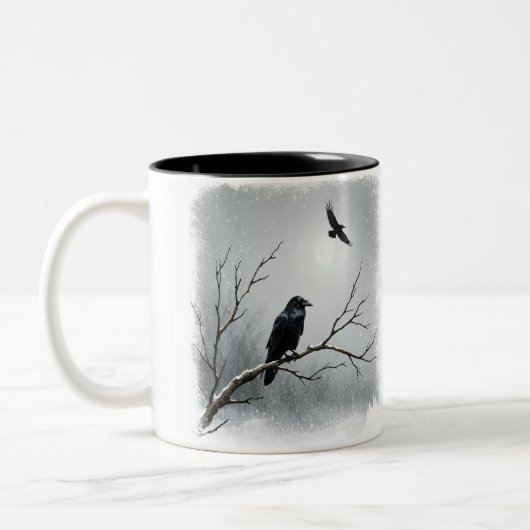 De kunst van jou: dagelijkse dosis persoonlijke ex tweekleurige koffiemok (Links)