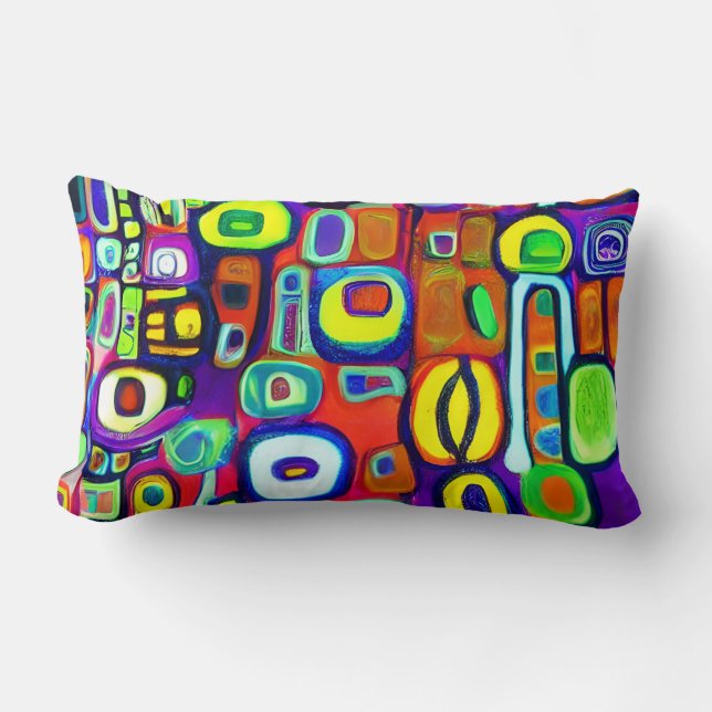 De kunst van Joy Pillow Kussen (Voorkant)
