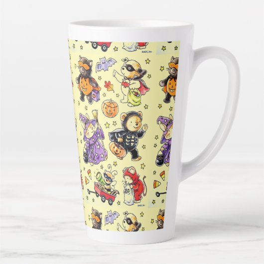 De Kunst van Latte: Een Kopje Geluk" Latte Mok (Rechts)