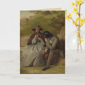 De  kunst van Lovers Kaart (Gele Bloem)