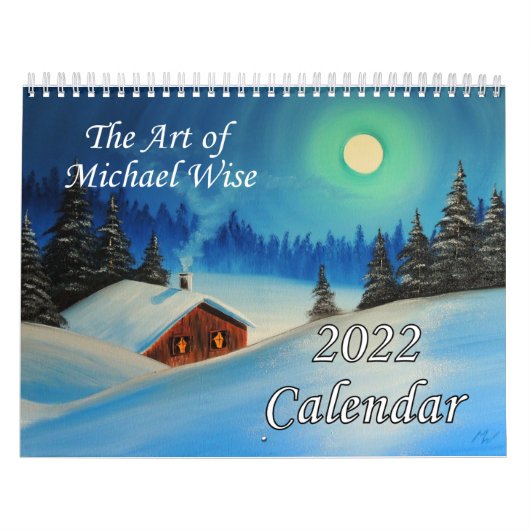 De kunst van Michael Wise 2022 Agenda Kalender (Hoes)
