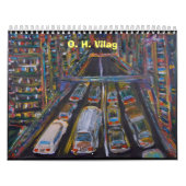 De kunst van O. H. Vilag - Gepersonaliseerd Kalender (Hoes)