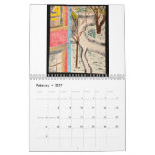 De kunst van O. H. Vilag - Gepersonaliseerd Kalender (Feb 2027)