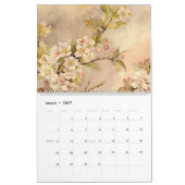 De kunst van Paul de Longpré Kalender (Mar 2027)