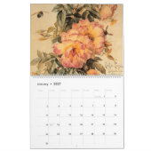 De kunst van Paul de Longpré Kalender (Jan 2027)