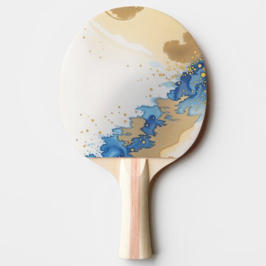 De kunst van Ping Pong: op maat ontworpen peddels Tafeltennisbatje (Achterkant)