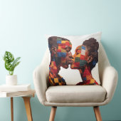 De kunst van quilten sierkussen vieren (Stoel)