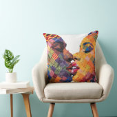 De kunst van quilten sierkussen vieren (Stoel)