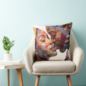 De kunst van quilten sierkussen vieren (Stoel)