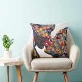 De kunst van quilten sierkussen vieren (Stoel)