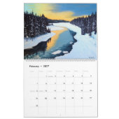 De kunst van Rick Gallant Kalender (Feb 2027)