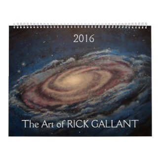 De kunst van Rick Gallant Kalender