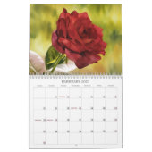 De kunst van Rozen Floral Art Calendar Kalender (Feb 2027)