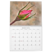 De kunst van Rozen Floral Art Calendar Kalender (Mar 2026)