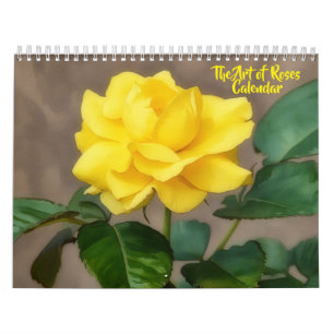 De Kunst van Rozen Kalender voor Bloemenliefhebber