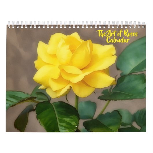 De Kunst van Rozen Kalender voor Bloemenliefhebber (Hoes)