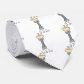 De kunst van Rugby Stropdas (Opgerold)