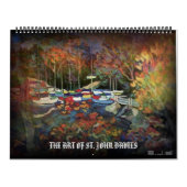 DE KUNST VAN ST. JOHN DAVIES KALENDER (Hoes)