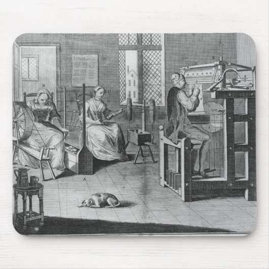 De kunst van stoppen-Lijst-werk-eten Muismat (Voorkant)