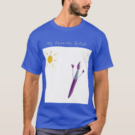 De Kunst van uw Kind op een T-shirt