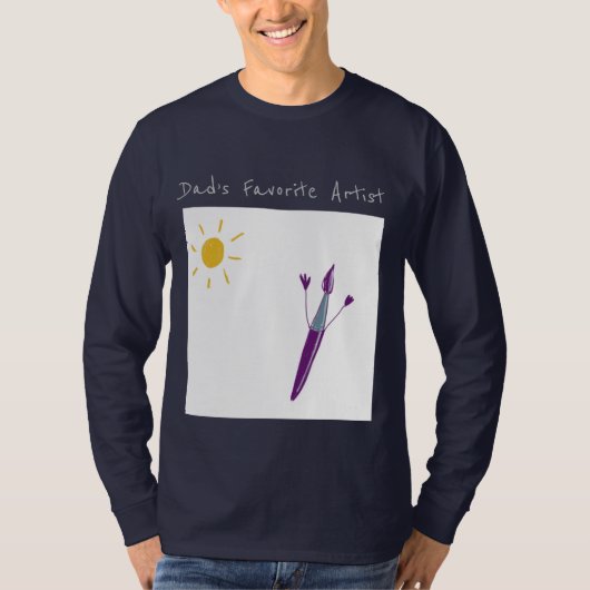De Kunst van uw Kind Op Een T-shirt (Voorkant)