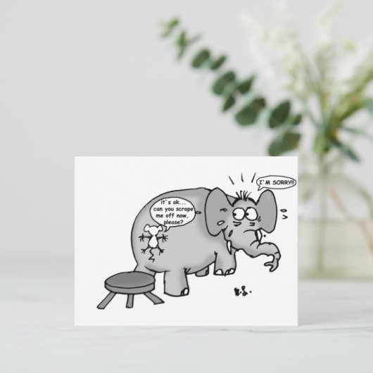 De kunst van vergeving briefkaart (Staand voorkant)