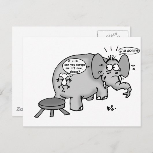 De kunst van vergeving briefkaart (Voorkant / Achterkant)